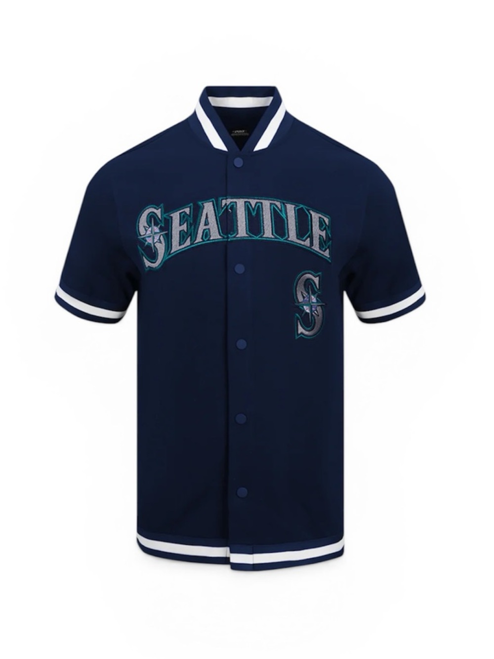 Seattle Mariners MLB Pro Standard Classic Warm Up Jacket Jersey Men's Size Large